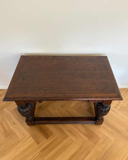 19th century oak table in Renaissance style