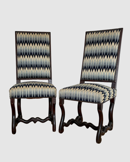 Os de mouton chairs 18th century – France